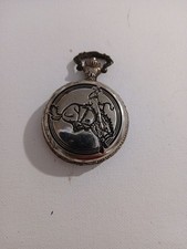 Bronco Horse And Rider Pocket Watch