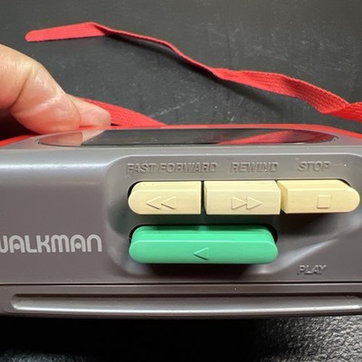 My First Sony Walkman WM-3000 Red Cassette Player | eBay