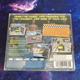 Crazy Taxi (Sega Dreamcast, 2000) CIB Complete W Manual Sega All Stars Edition