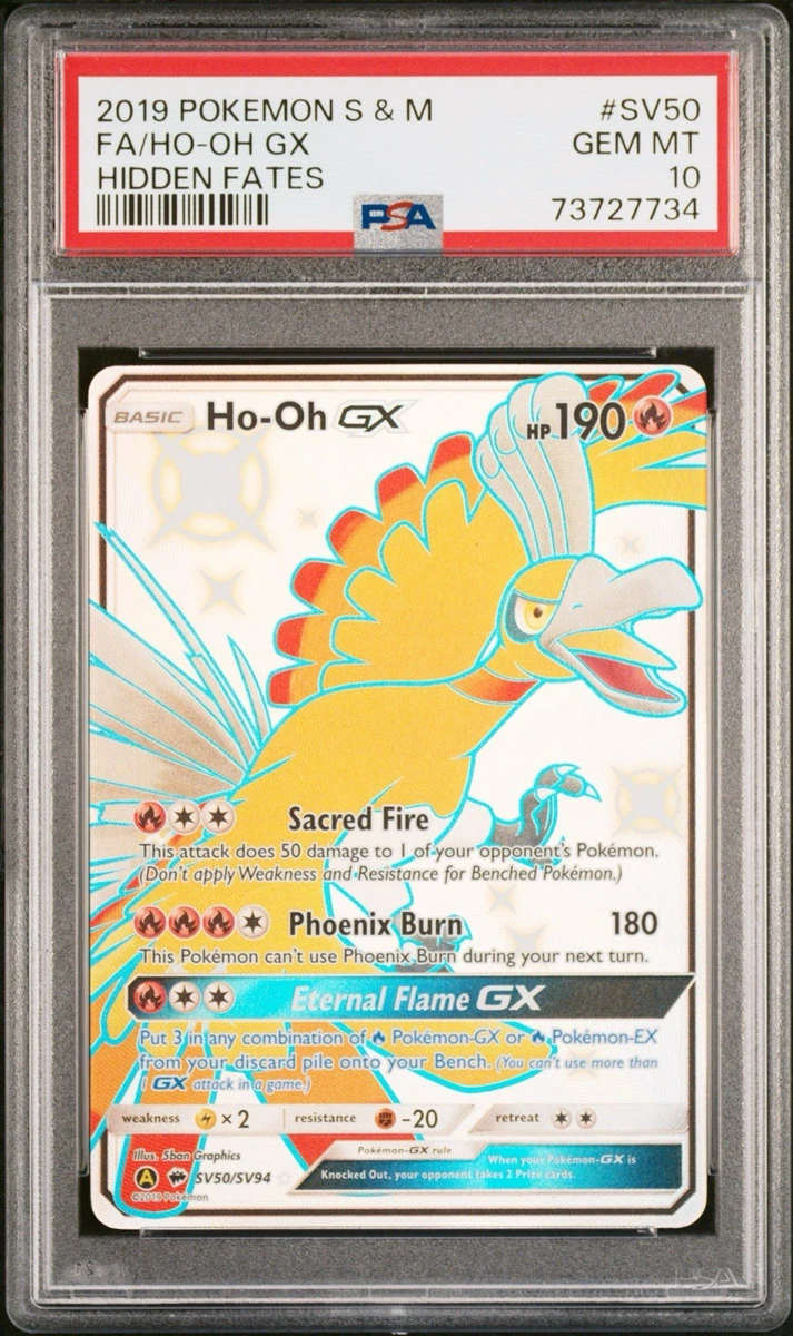 ho oh gx pokemon card value Ho-Oh GX Pokémon TCG Cards for sale