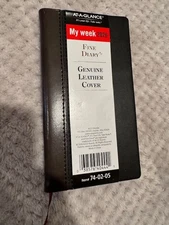 At-A-Glance 2026 Calendar Planner Weekly New Year Pocket 74-02-05 Leather