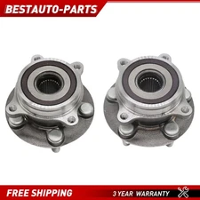 2010-2015 For Toyota Prius Front Wheel Bearing Hub Assembly Pair 513287