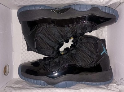 Air Jordan 11 Retro Black/Gamma Blue-Black CT8012-047 Men's Size 9