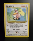 Pokémon TCG - FARFETCH'D - 27/102 - UK 4TH PRINT - BASE SET (1999/2000) - HP/MP