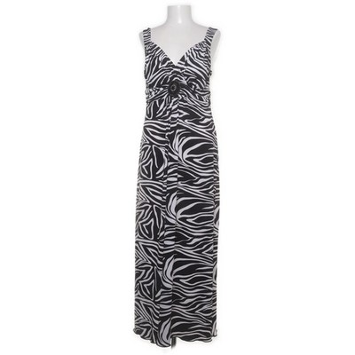 Enfocus Studio, Maxikleid, Größe: 40, Schwarz/Weiß, Elasthan/Polyester #vse