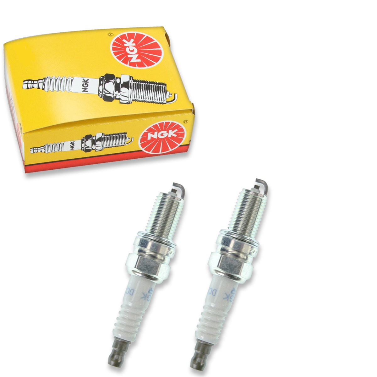 2 pc NGK 4983 DCPR7E-N-10 Standard Spark Plugs for SP070500AA 79027 55188857 ow