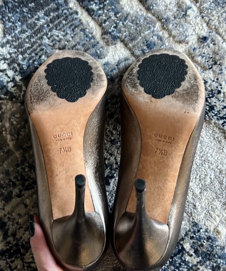 Gucci Peep Toe Shoes  View 3