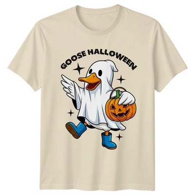 Gans Halloween T-Shirt Tier Humor Halloween Halloween Geschenk für Sie und Ihn