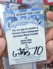 2025 Topps Jahmyr Gibbs Black (Raw)