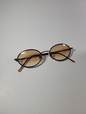 Liz Claiborne Womens Vintage Round Eye Metal Glasses FRAMES ONLY