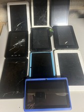 Lot of 10 As Is Tablets Assorted 7   Android