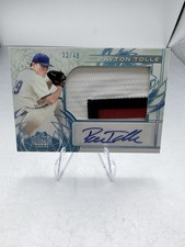 2024 LEAF TRINITY PAYTON TOLLE “PLATINUM” RC AUTO/PATCH # 32/49