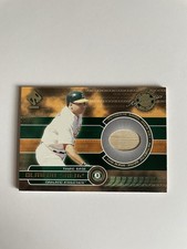 2001 Pacific Private Stock Baseball Olmedo Saenz Game-used Gear Bat Card #135