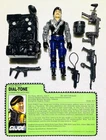 G.I. Joe 1990 Dial-Tone v3, Sonic Fighters w/Original File Card, 100% COMPLETE