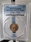 1864 Indian Head Cent 1C Copper-Nickel PCGS UNC Nice Eye Appeal