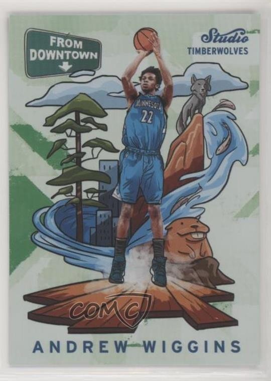 2016-17 Panini Studio From Downtown Andrew Wiggins #FD15 5u8