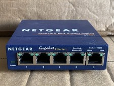 Netgear GS105v4 ProSafe 5 Port Gigabit Switch GS105 v4 with No PSU Netgear GS105