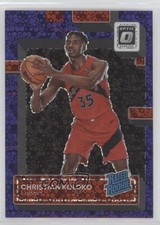 2022-23 Panini Donruss Optic Fast Break Purple Prizm 75/99 Christian Koloko 0l8y