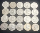 1964 Kennedy Hal Dollar 90% silver nice coins sold in full rolls of 20 coins