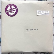 The Beatles White Album White Vinyl 2xLP SEALED LIMITED EDITION 1978 SEBX-11841