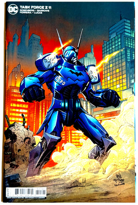 TASK FORCE Z #11 ROGER CRUZ ROOKIE ARMOR CARD STOCK VARIANT 1ST PRINT 2022 DC NM