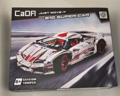 CADA  C61018W  610 SUPER-CAR  KONSTRUKTIONSSPIELZEUG  *NEU & OVP*