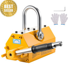 1320lb Permanent Magnetic Lifter N42 Neodymium w/Handle