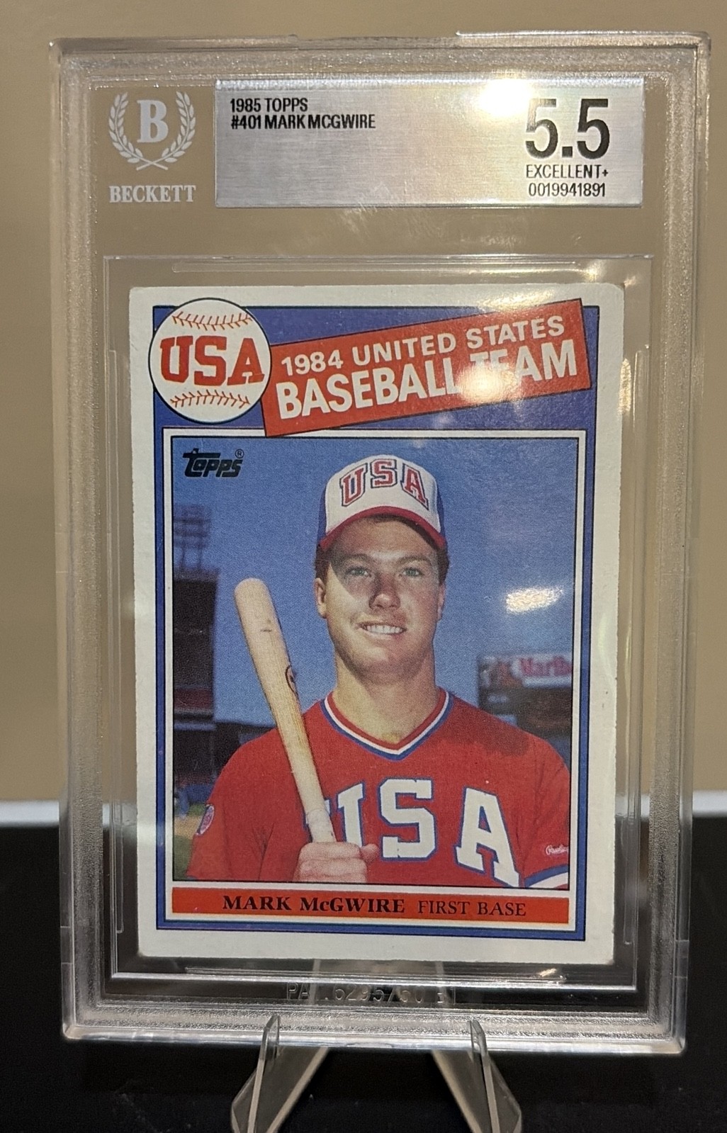 1985 Topps - Mark McGwire #401 (RC)