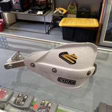 Cycra Probend Handguards White Barkbusters Left Side Only