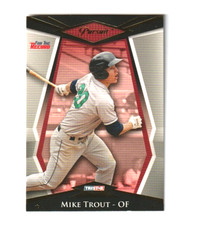 MIKE TROUT  2011 TRISTAR PURSUIT ROOKIE CARD #1  - SHARP AS A RAZOR - GRADE HIGH