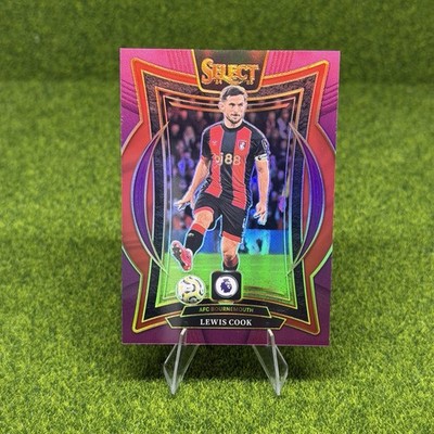 2024-25 Panini Select EPL Lewis Cook Purple Prizm /140 #64 Bournemouth England