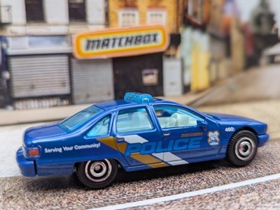 2025 CITY DRIVERS V Exclusive '94 CHEVY CAPRICE CLASSIC  blue Matchbox LOOSE