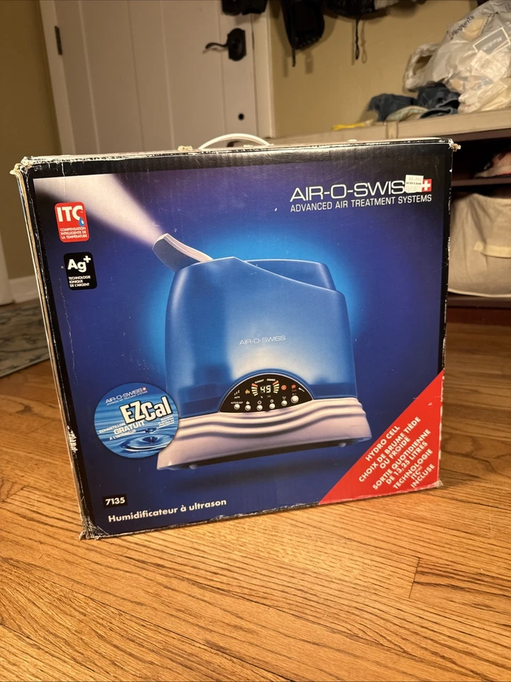 AIR-O-SWISS AOS 7135 Ultrasonic Humidifier Warm & Cool Mist - Working! - Image 2 of 4