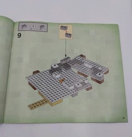 Lego Minecraft 21120 Instruction Manual Book REPLACEMENT The Snow Hideout
