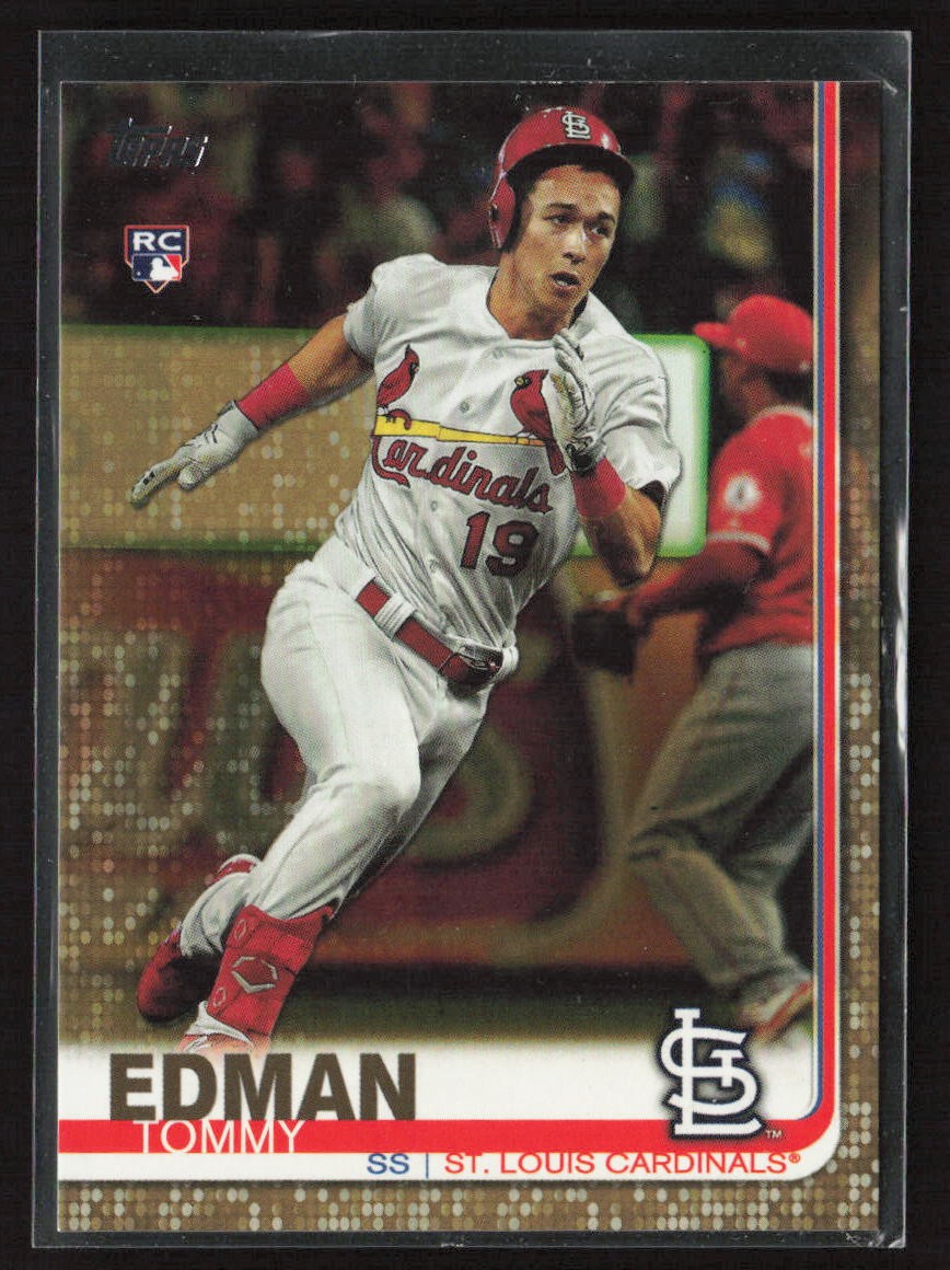 Tommy Edman 2019 Topps Update #US84 Gold /2019 St. Louis Cardinals