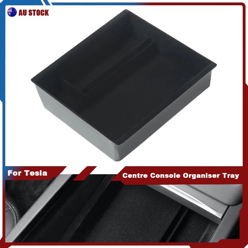 Centre Console Organiser Tray For Tesla Model 3 24-26 Model Y 2025-2026 Juniper