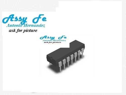 SN75491AN SN 75491A N IC DIP14 LED DISPLAY DRIVER, 4-SEC, COMMON-CATHODE, 14 Pin