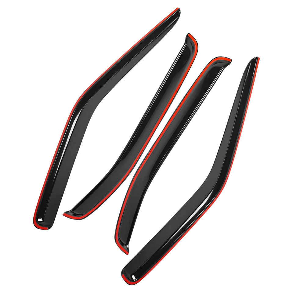 EE. UU. Para Nissan Xterra 2000-2004 Ventana Ventilación Visera Lateral Sol Lluvia Deflector Protector Ş Foto 4 de 4