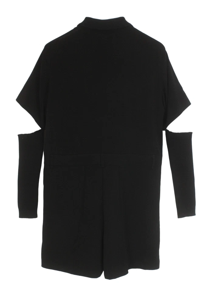 COP COPINE Aplomb Combinaison Femme (UE) 42 Zip Manches Tricot Amovibles Noires - Photo 2/4