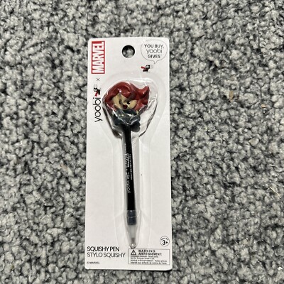 Marvel Yoobi BLACK WIDOW SQUISHY PEN topper figure  avengers comic