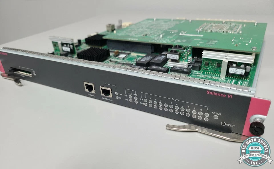 H3C, Salience VI LSQ1SRPB0 Switch and Route Processing Unit, P/N 0231A73K - Image 3 of 4