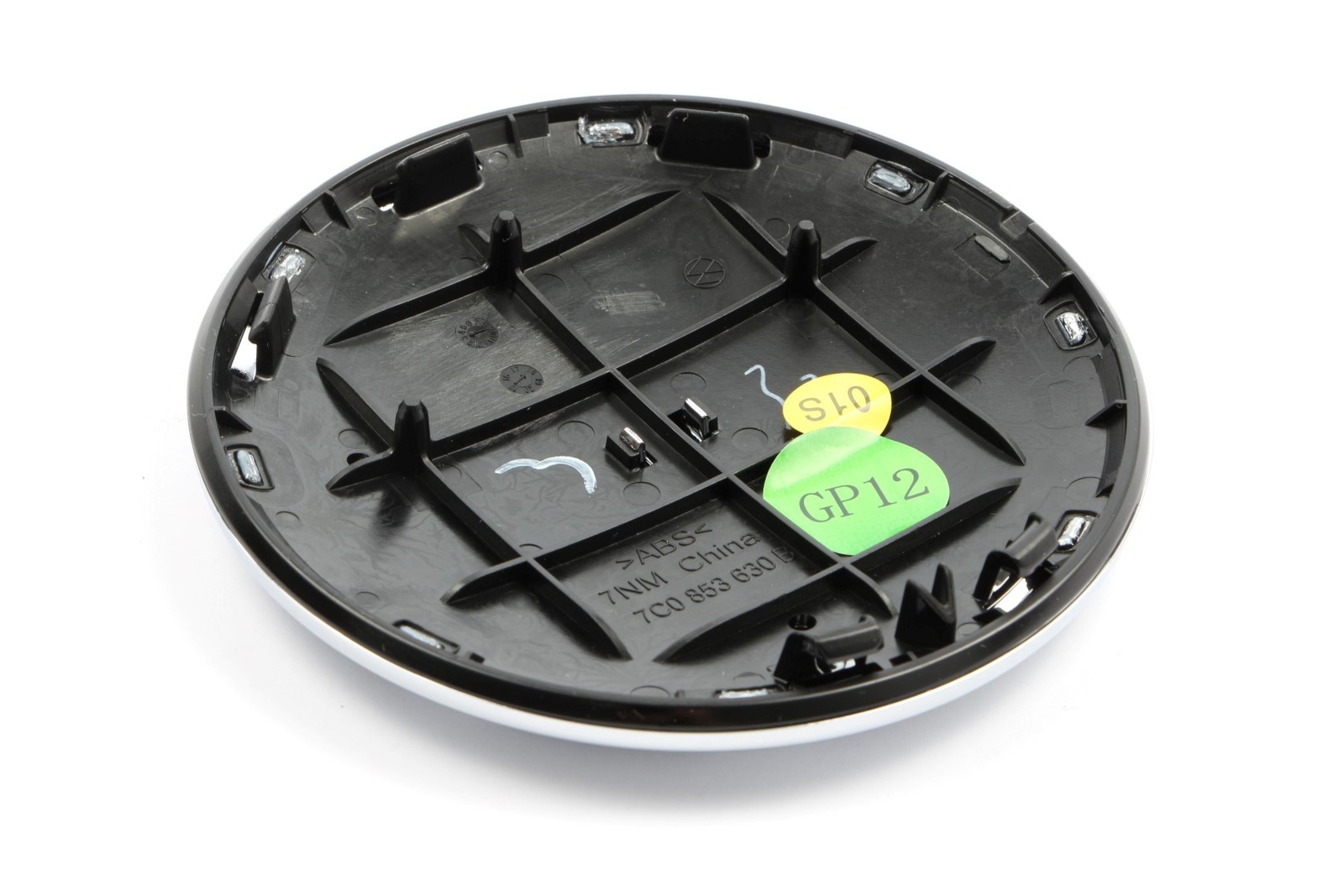 Original VW Crafter VW Emblem für Heckklappe schwarz/chromglanz  