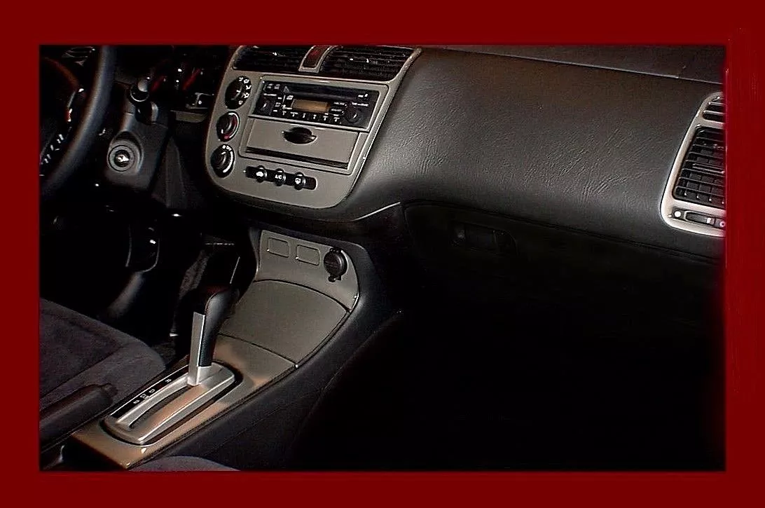 FITS HONDA CIVIC 2002 PREMIUM WOOD DASH TRIM KIT 28 PCS INTERIOR