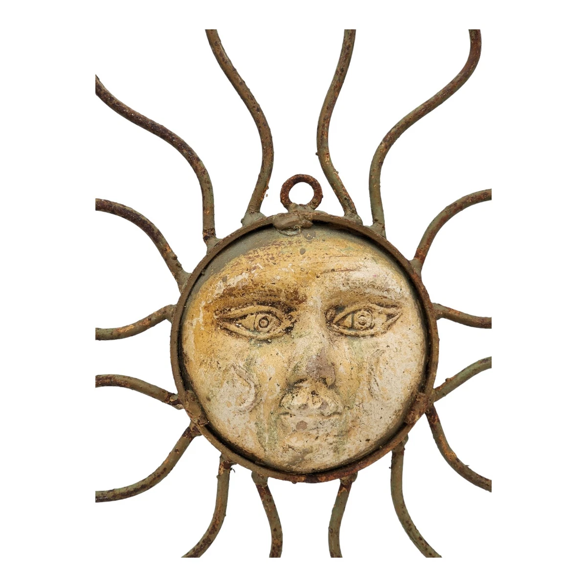 Vintage Sun And Moon Face