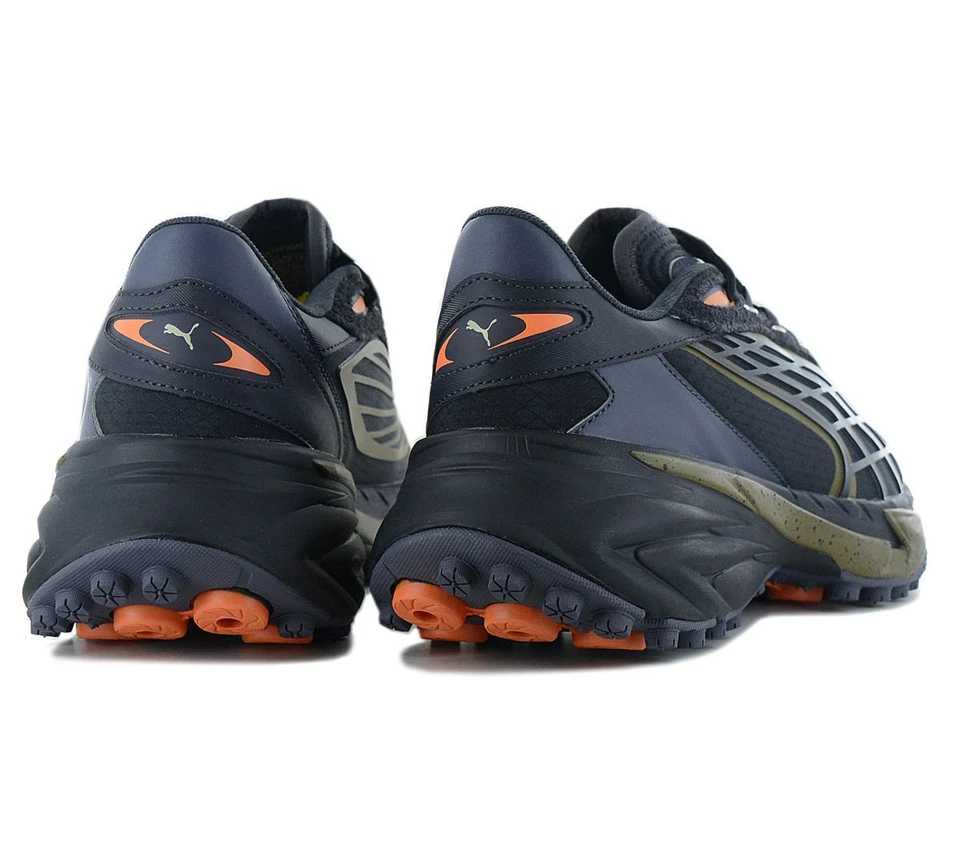 Puma Spirex Gorpcore - Hombre Sneaker Negro Gris 396429-08 Sport Zapatos Nuevo - Imagen 3 de 4