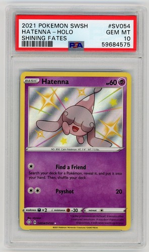Hatenna graded PSA 10 for sale on eBay