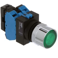 ALW29920D-G-24V, IDEC, 22Mm Pushbutton Illuminated