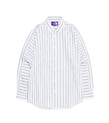 ノースフェイスパープルレーベル　Striped Field Shirt THE NORTH FACE PURPLE LABEL (ザ ノースフェイス パープルレーベル