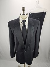 Giorgio Bissoni men's Black Wool Tuxedo 43L 38x32