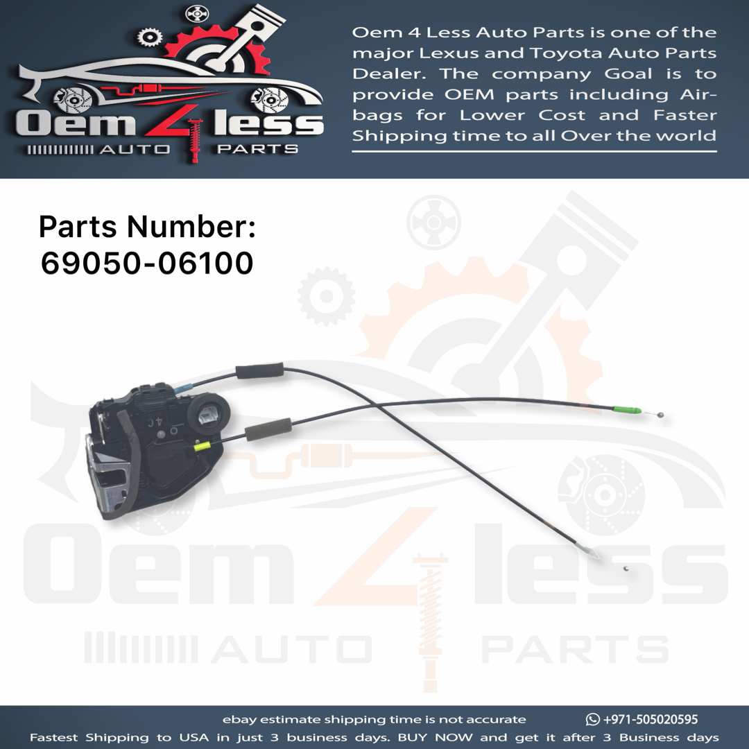 Toyota 4Runner Door Lock Actuator Rear 2010 To 2023 OEM 6905006100 eBay